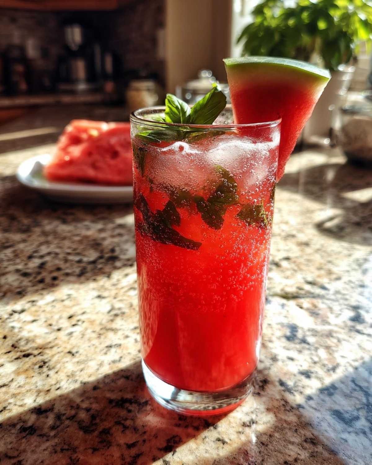 Watermelon Basil Limeade - detail 4