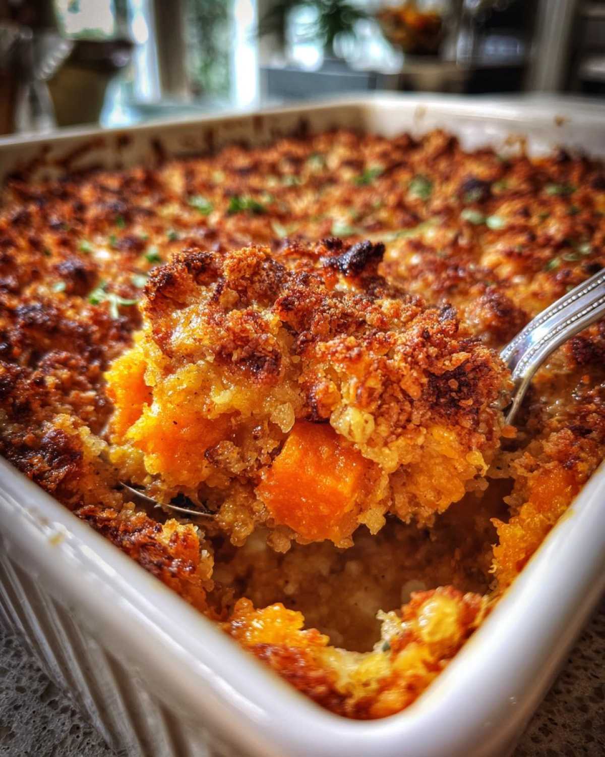 Winter squash casserole - detail 2