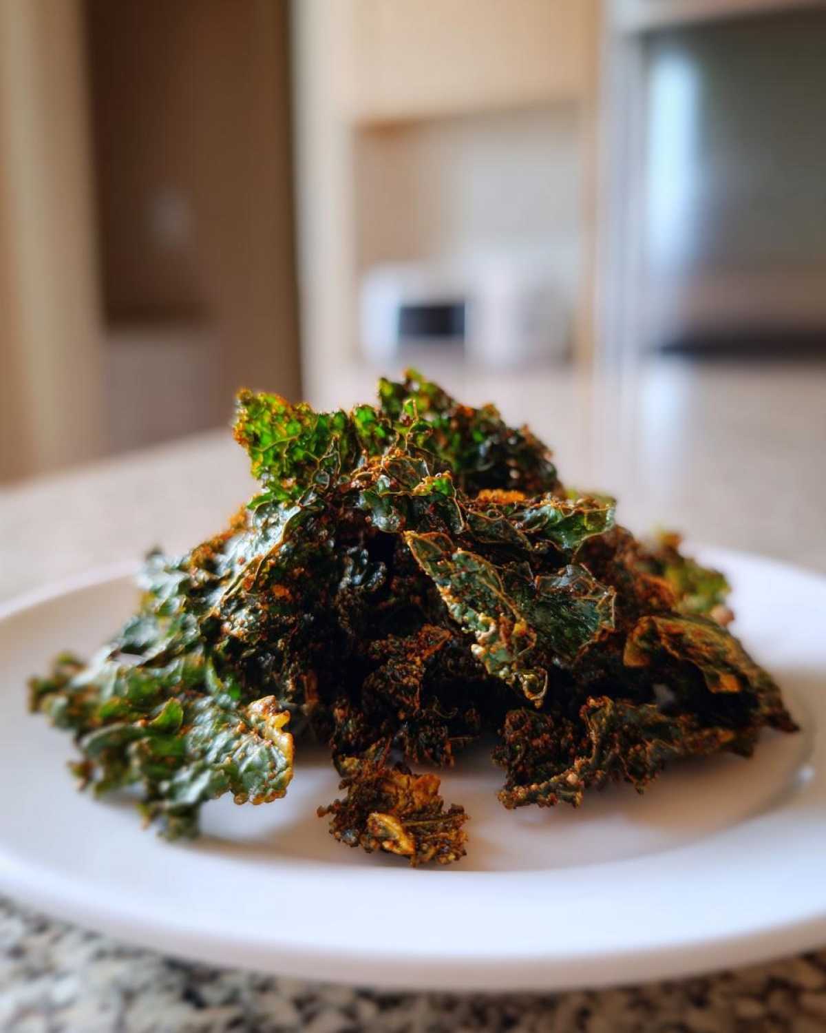 Za'atar Spiced Kale Chips - detail 2