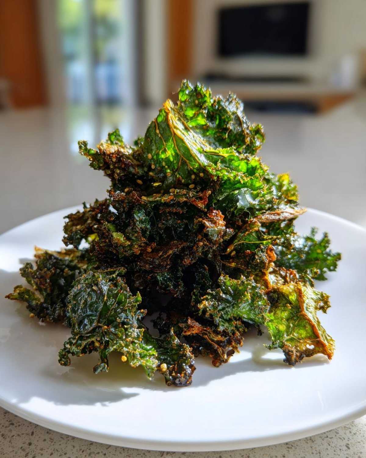 Za'atar Spiced Kale Chips - detail 4