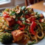 Zoodle Tofu Pad Thai