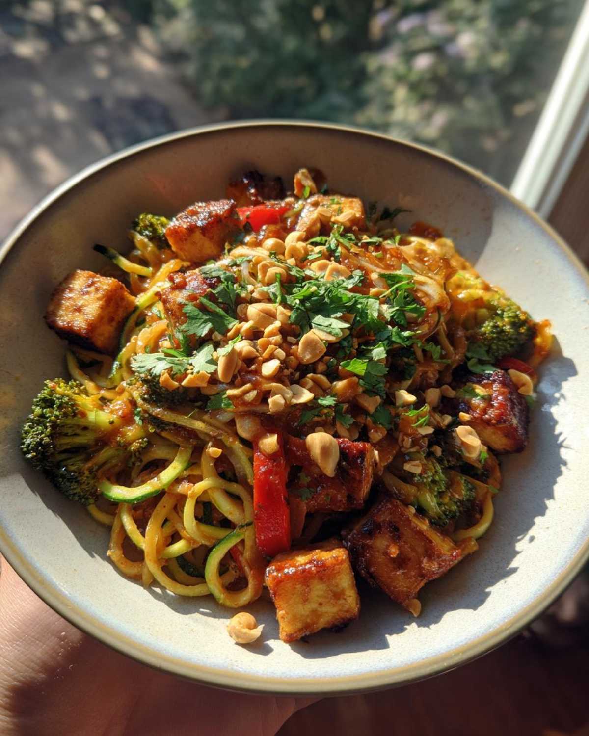 Zoodle Tofu Pad Thai - detail 2
