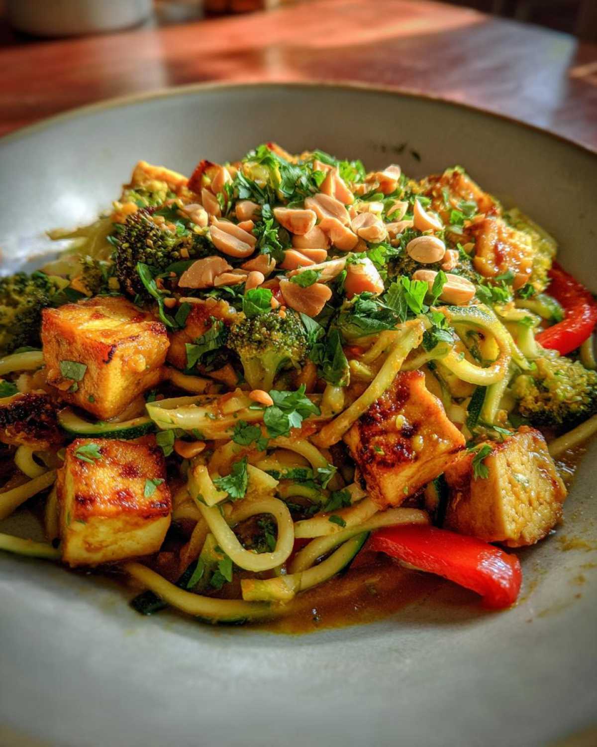 Zoodle Tofu Pad Thai - detail 3