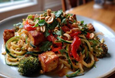 Zoodle Tofu Pad Thai