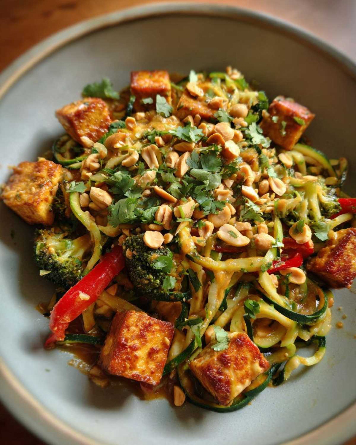 Zoodle Tofu Pad Thai - detail 4