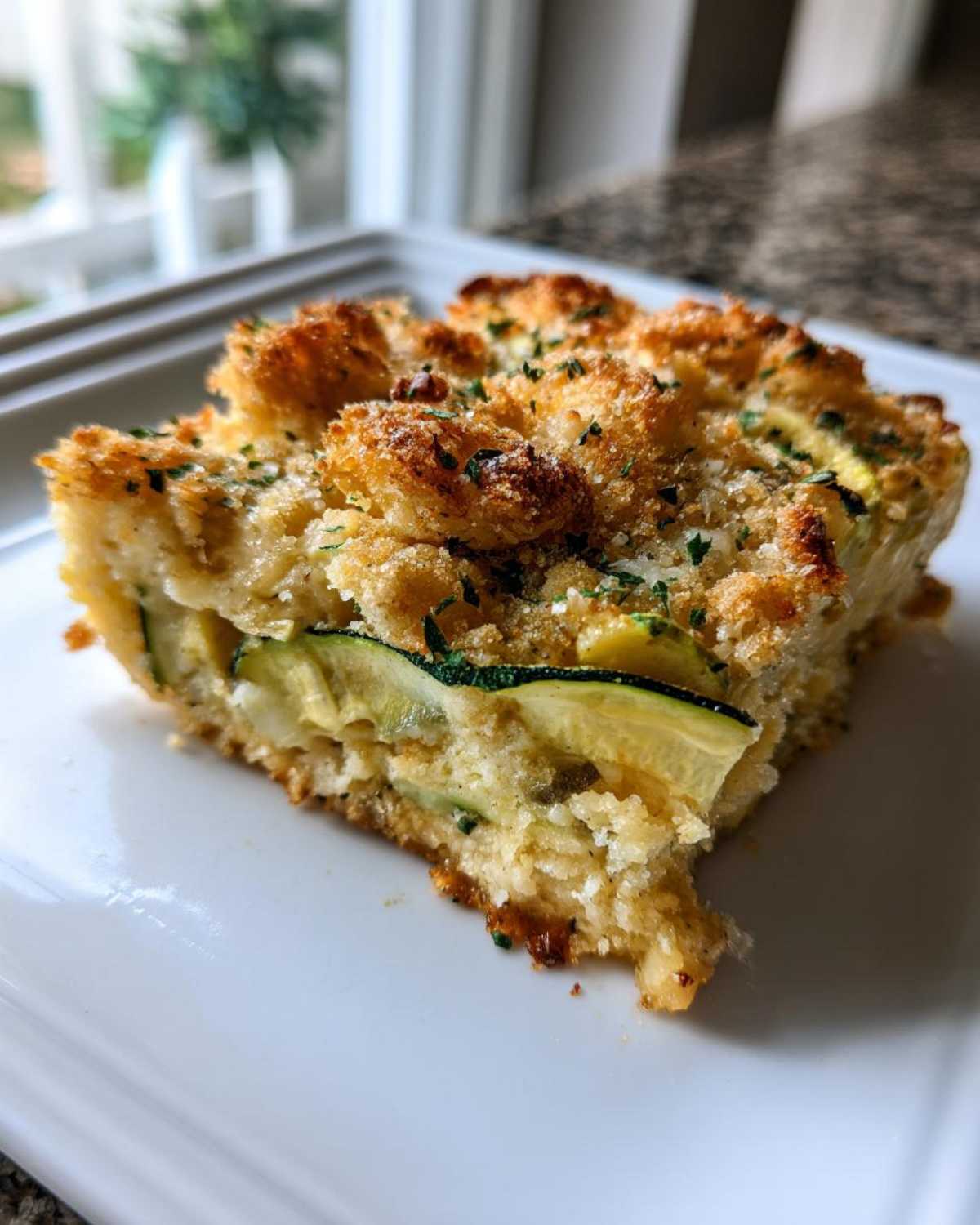 Zucchini squash casserole - detail 4