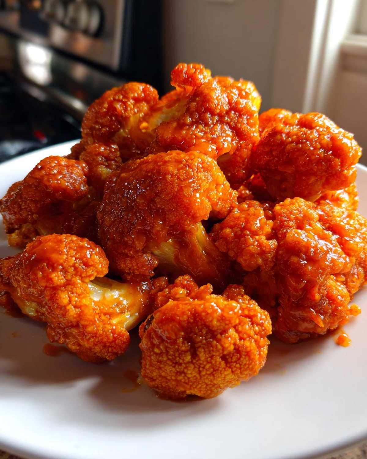 Air-Fryer Buffalo Cauliflower Wings - detail 1