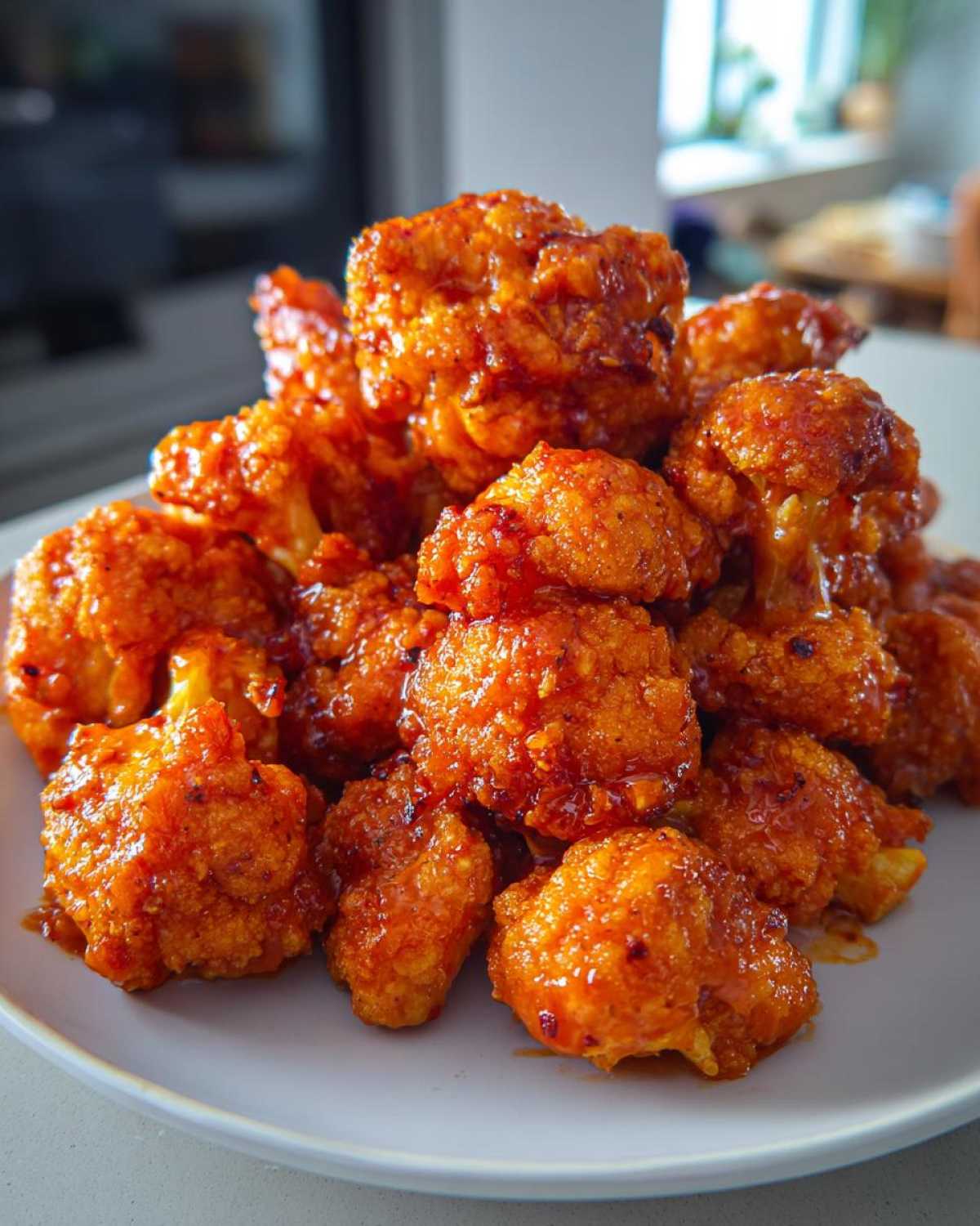 Air-Fryer Buffalo Cauliflower Wings - detail 2