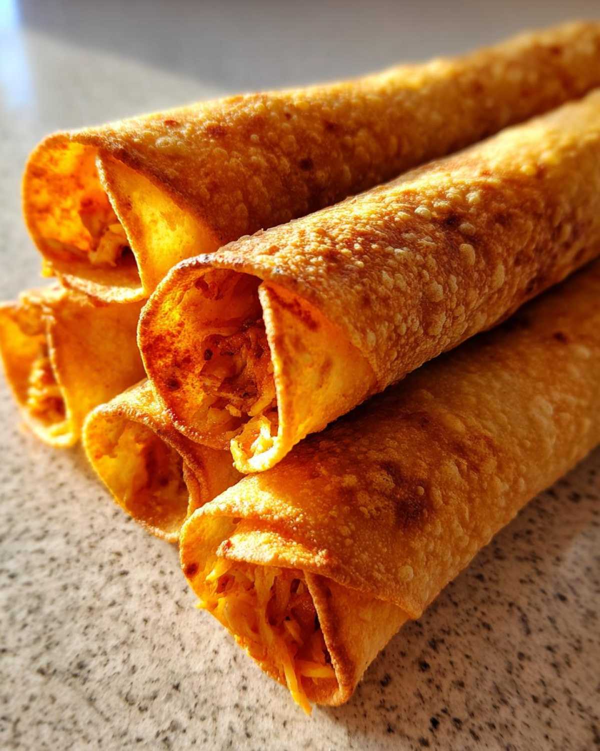 Air-Fryer Chicken Taquitos - detail 2