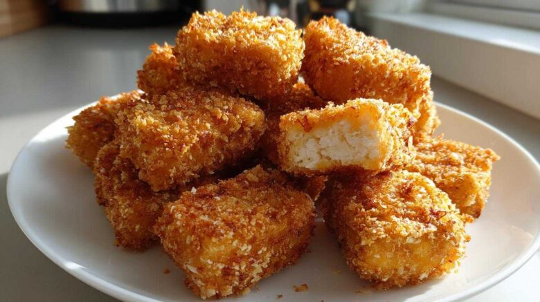 Air-Fryer Crispy Tofu Nuggets