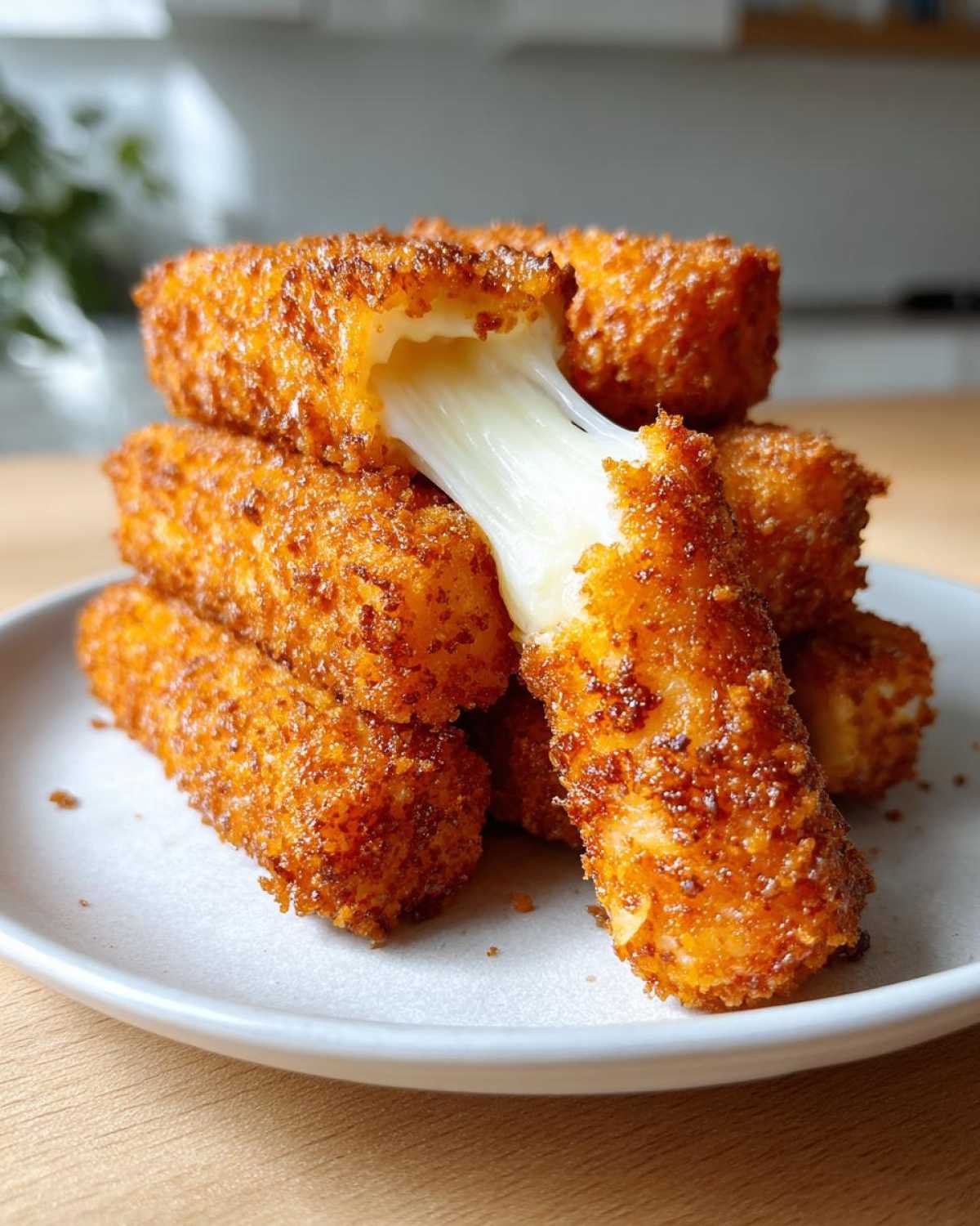 Air-Fryer Mozzarella Sticks - detail 1