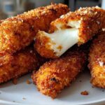 Air-Fryer Mozzarella Sticks