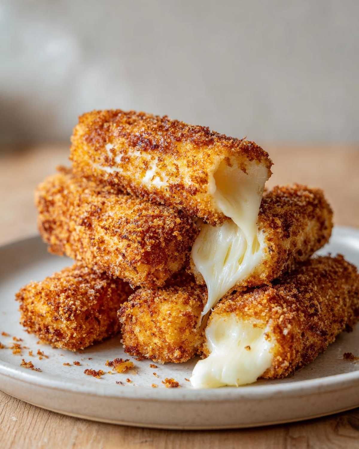 Air-Fryer Mozzarella Sticks - detail 2