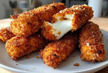 Air-Fryer Mozzarella Sticks
