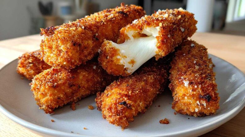 Air-Fryer Mozzarella Sticks