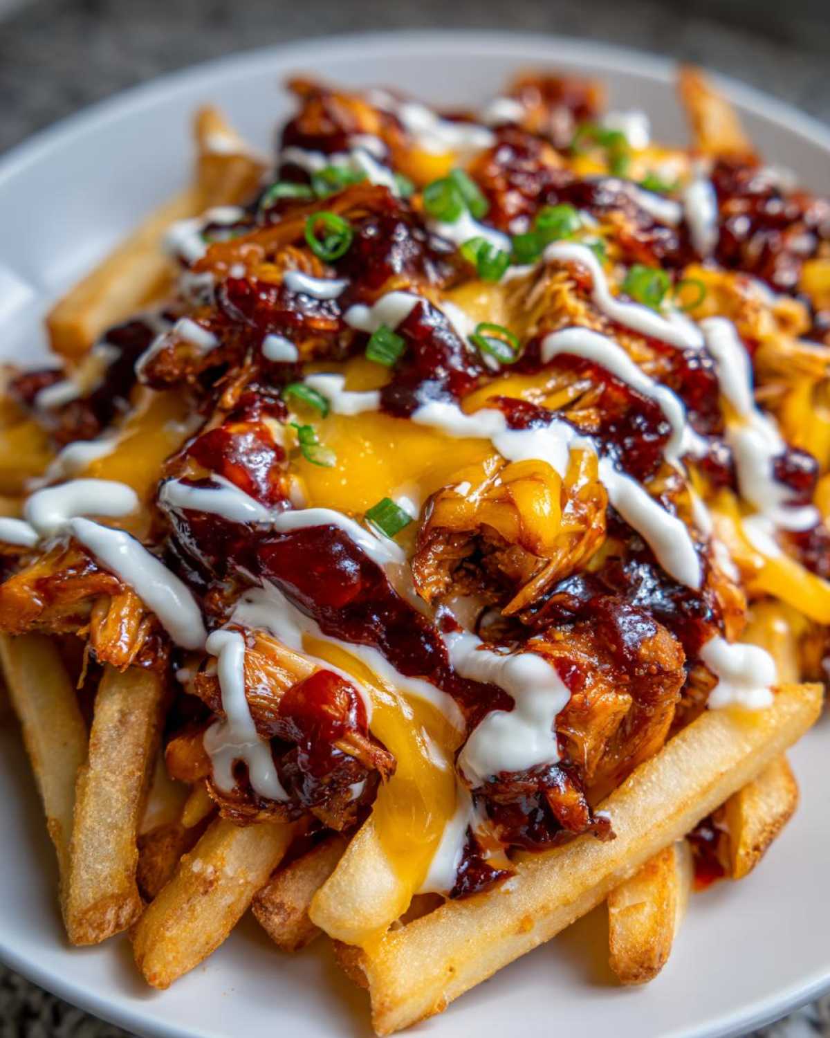 BBQ Chicken Loaded Fries - detail 1