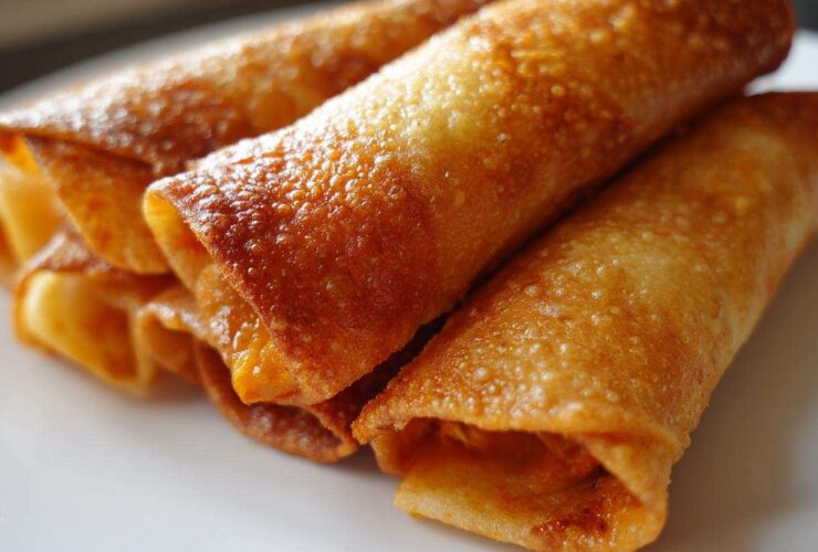 Baked Chicken Taquitos