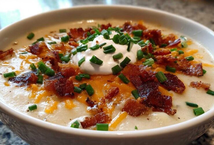 Baked Potato Soup for Maximum Comfort