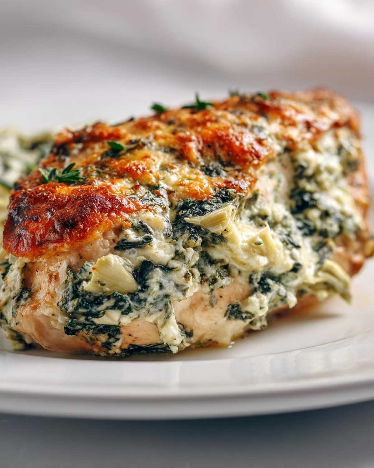Baked Spinach Artichoke Chicken - detail 4