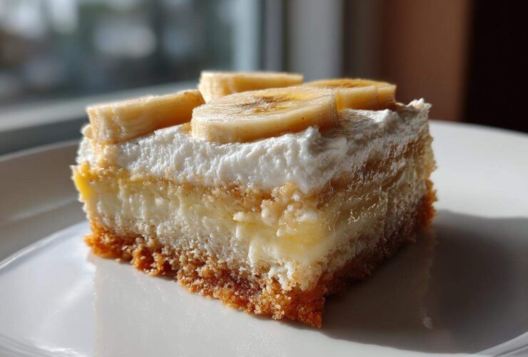 Banana Pudding Bars