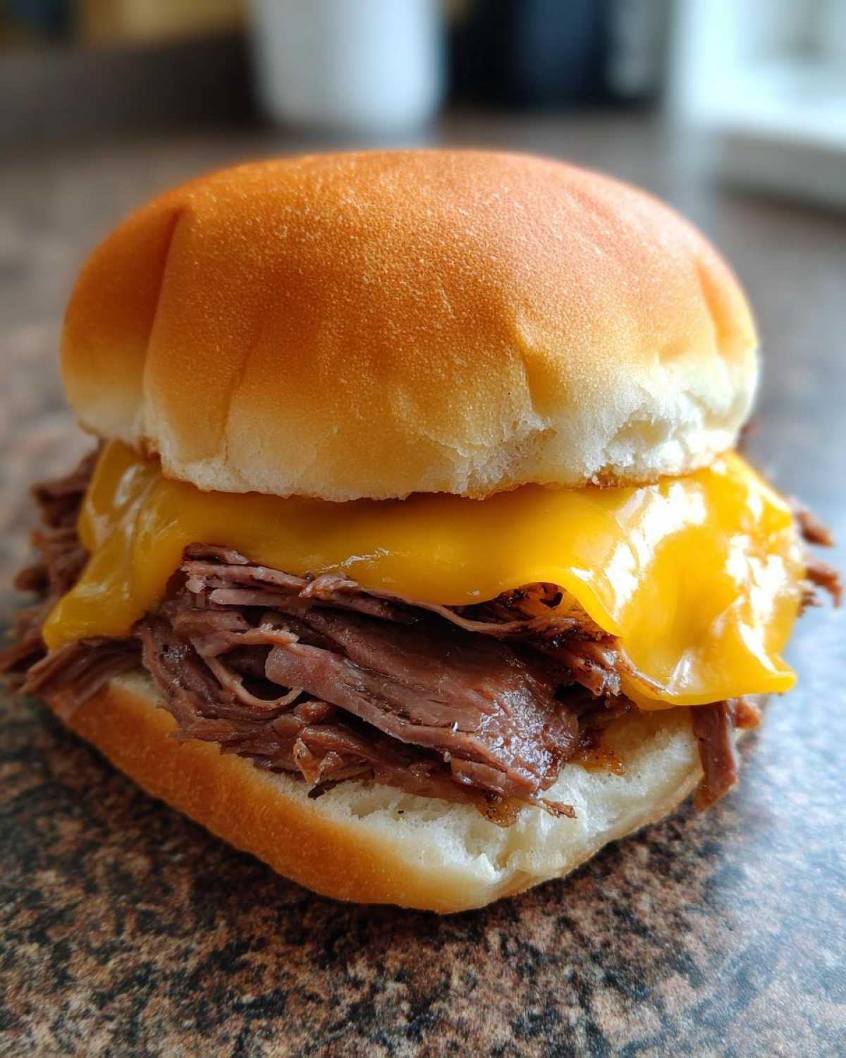 Beef and Cheddar Sliders - detail 3