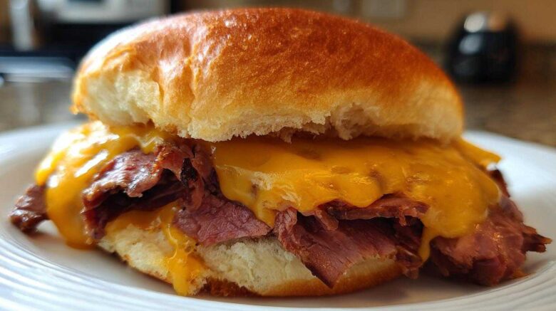 Beef and Cheddar Sliders