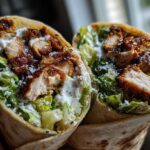 Blackened Chicken Caesar Wraps