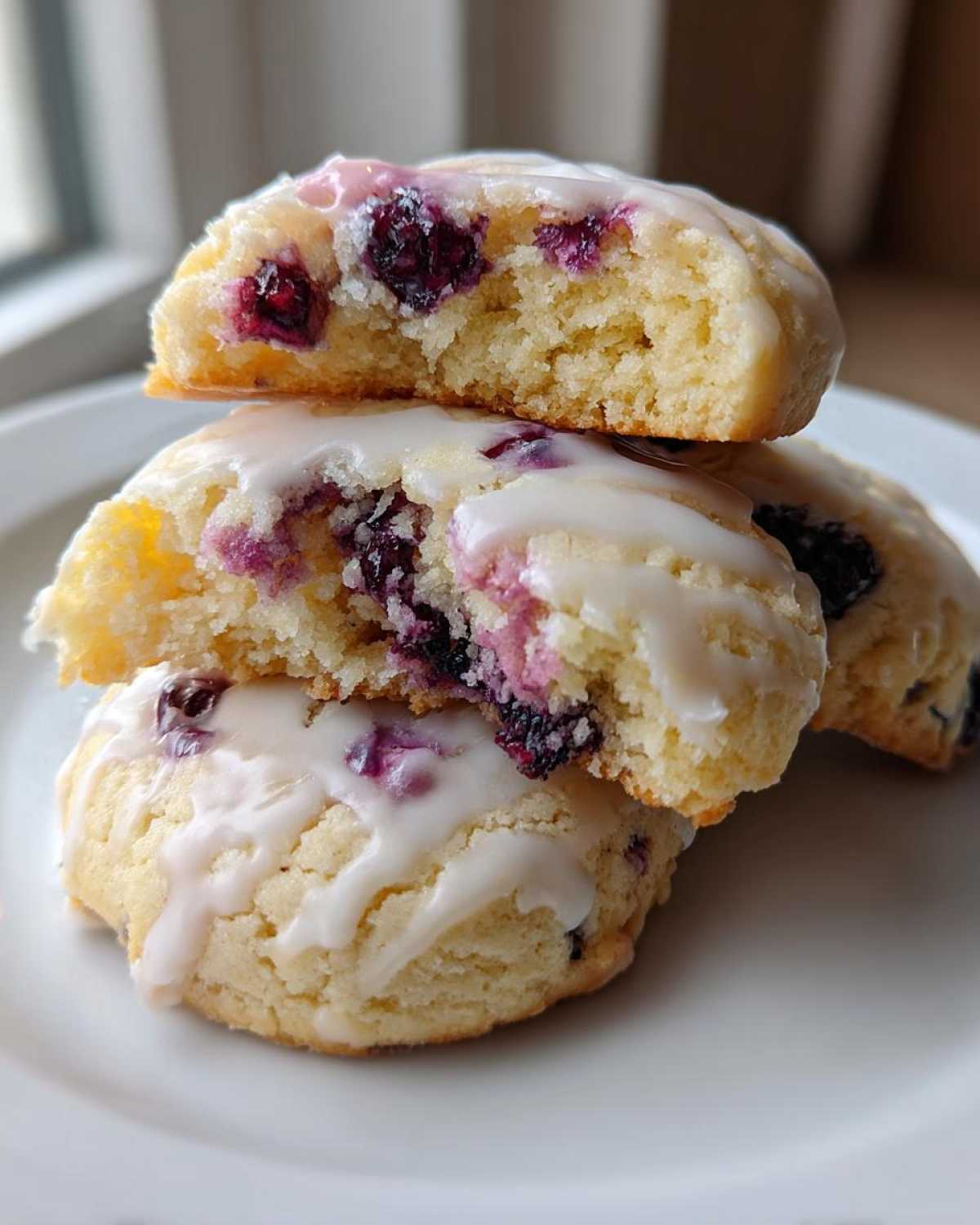 Blueberry Lemon Ricotta Cookies - detail 1