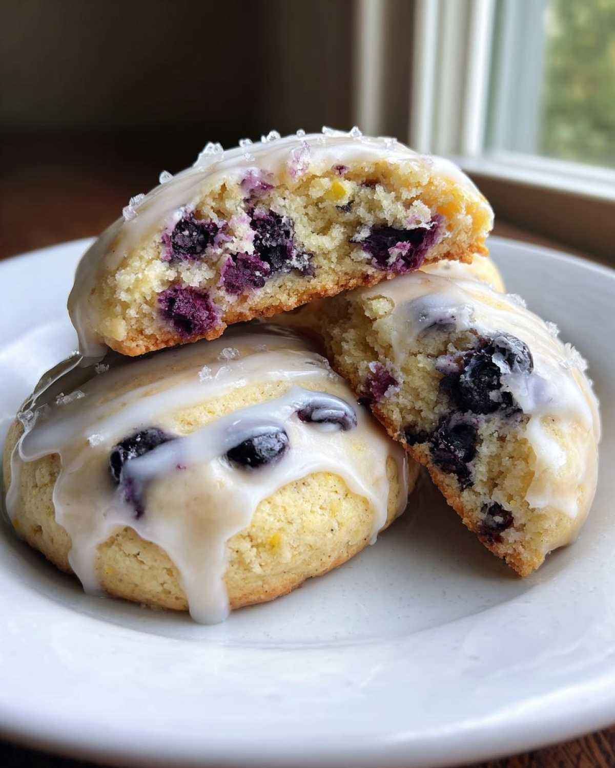 Blueberry Lemon Ricotta Cookies - detail 3