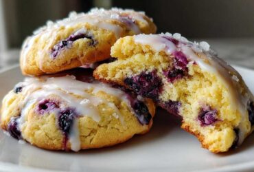 Blueberry Lemon Ricotta Cookies