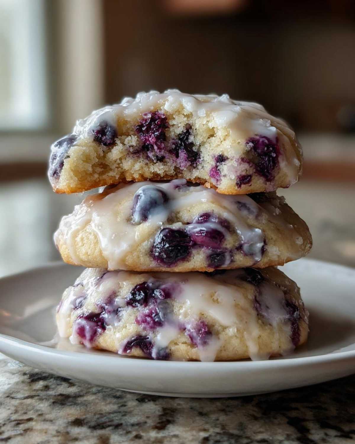 Blueberry Lemon Ricotta Cookies - detail 4