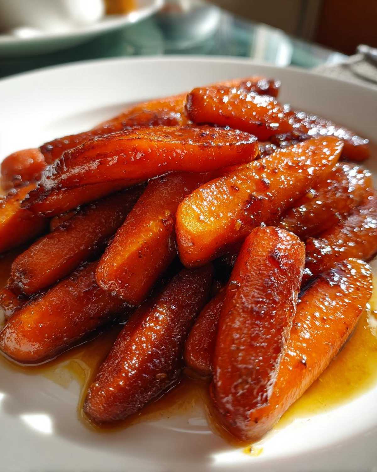 Brown Sugar Glazed Carrots - detail 1