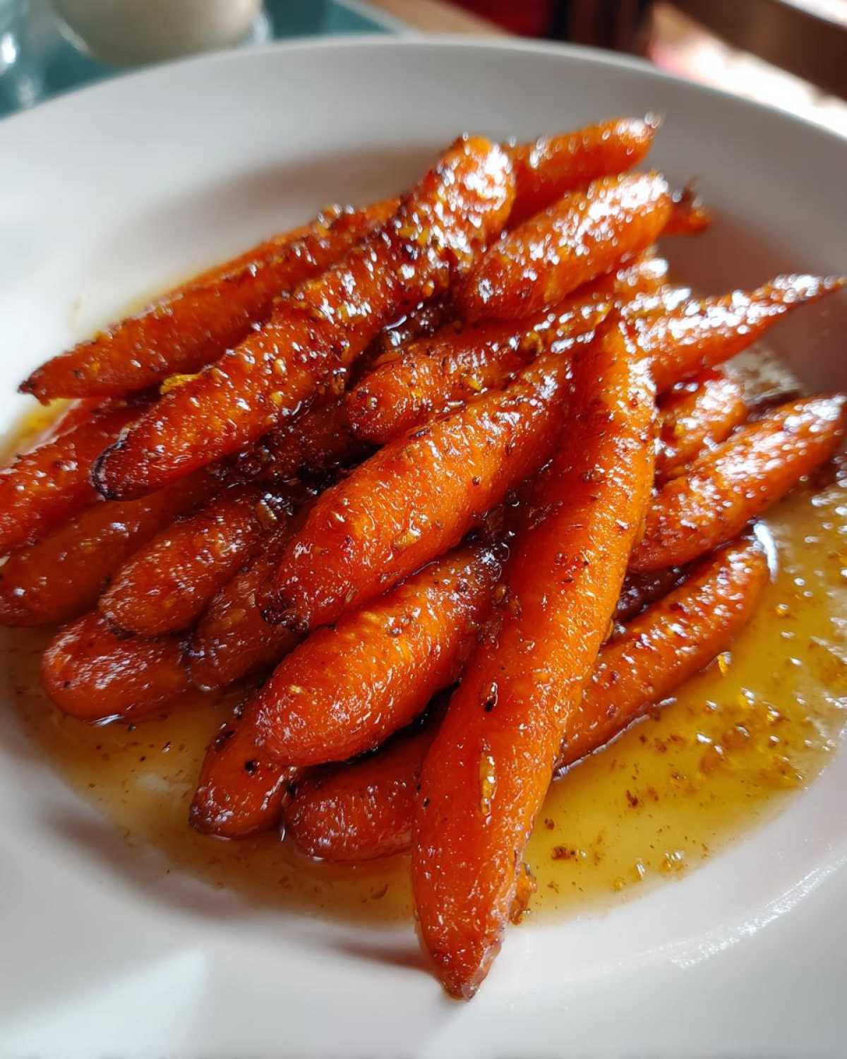 Brown Sugar Glazed Carrots - detail 4