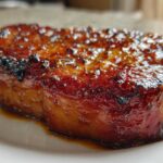 Brown Sugar Glazed Ham Steak