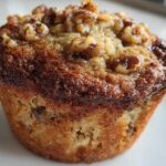 Brown Sugar Walnut Banana Muffins