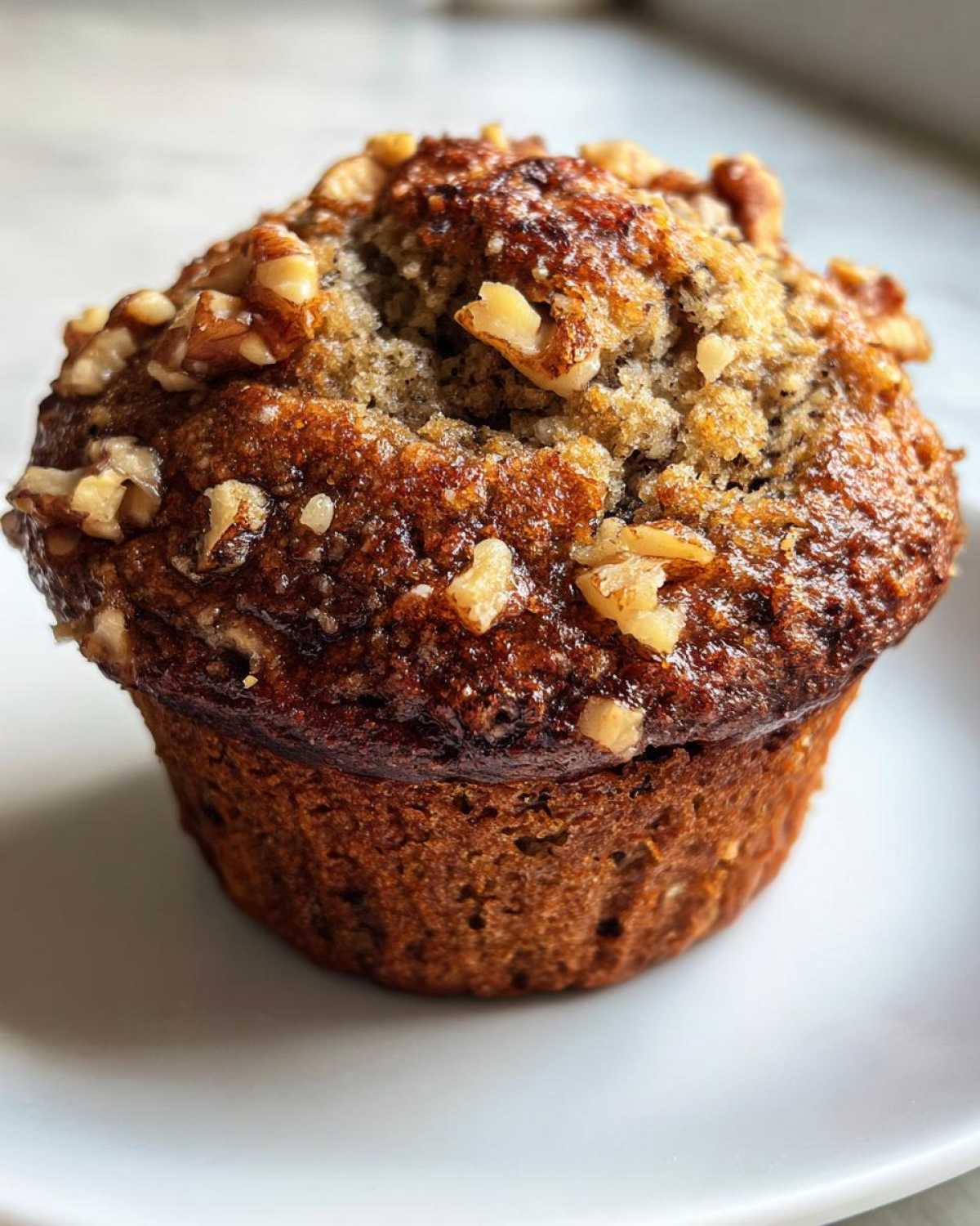 Brown Sugar Walnut Banana Muffins - detail 4