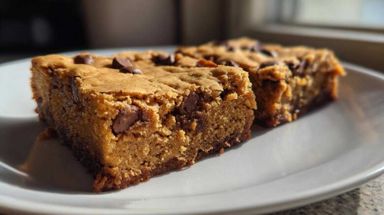 Brownie Batter Blondies