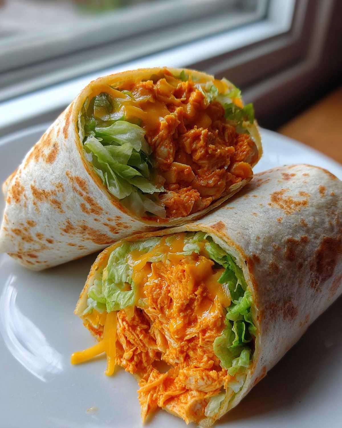 Buffalo Ranch Chicken Wraps - detail 2