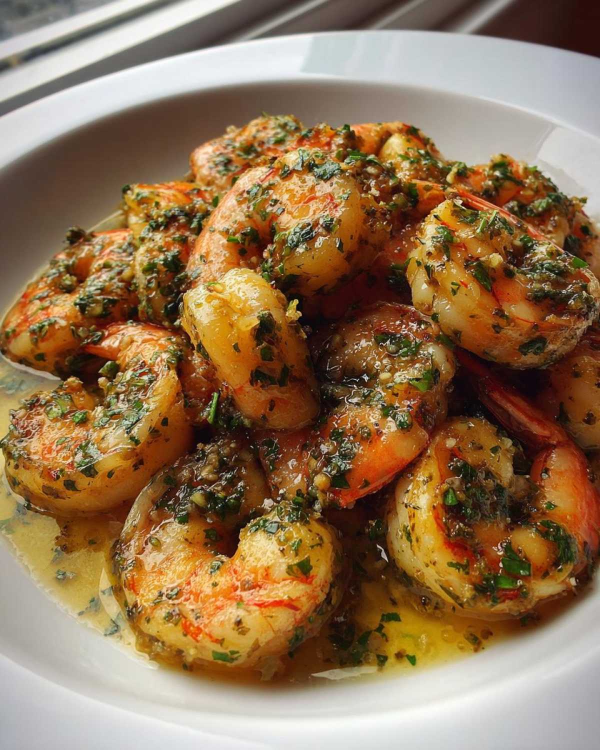 Buttery Garlic Herb Shrimp - detail 2