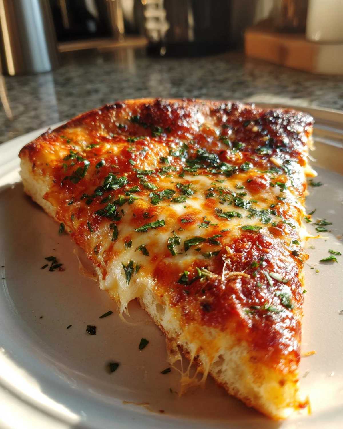 Buttery Garlic Naan Pizza - detail 1