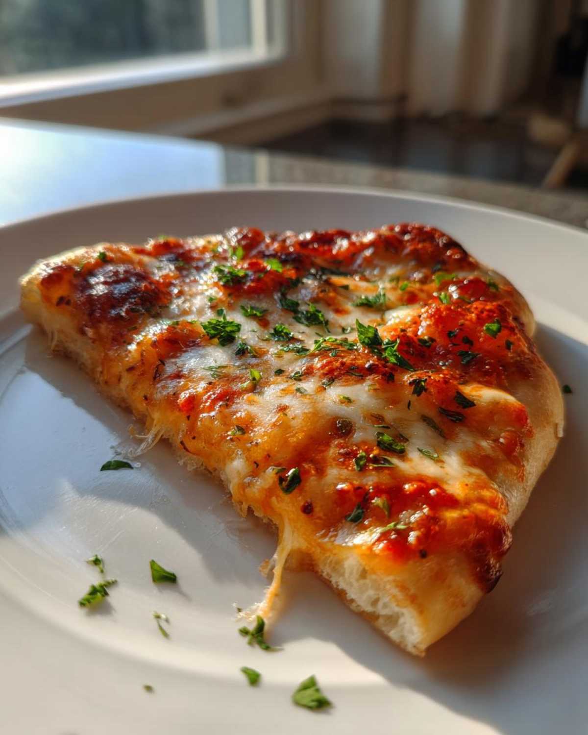 Buttery Garlic Naan Pizza - detail 3