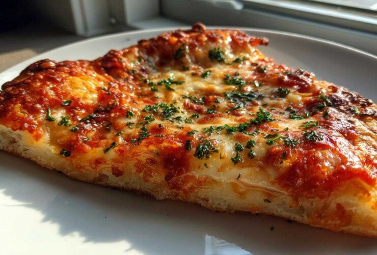 Buttery Garlic Naan Pizza