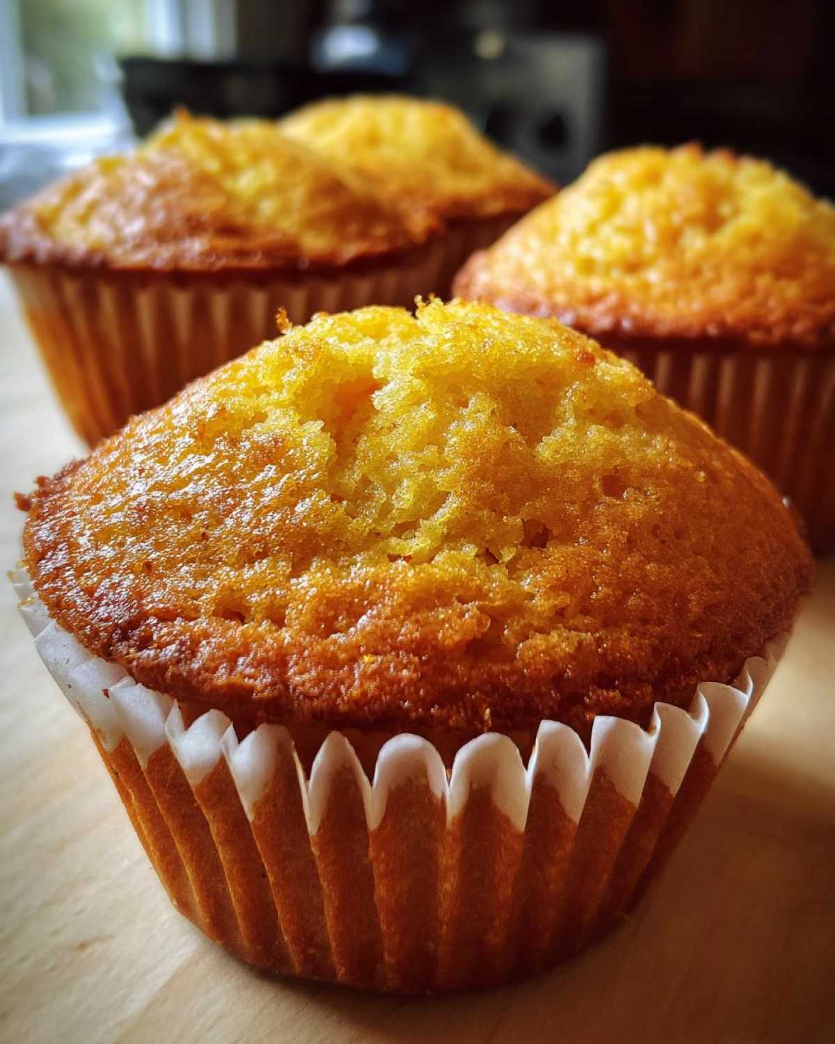 Buttery Maple Cornbread Muffins - detail 3