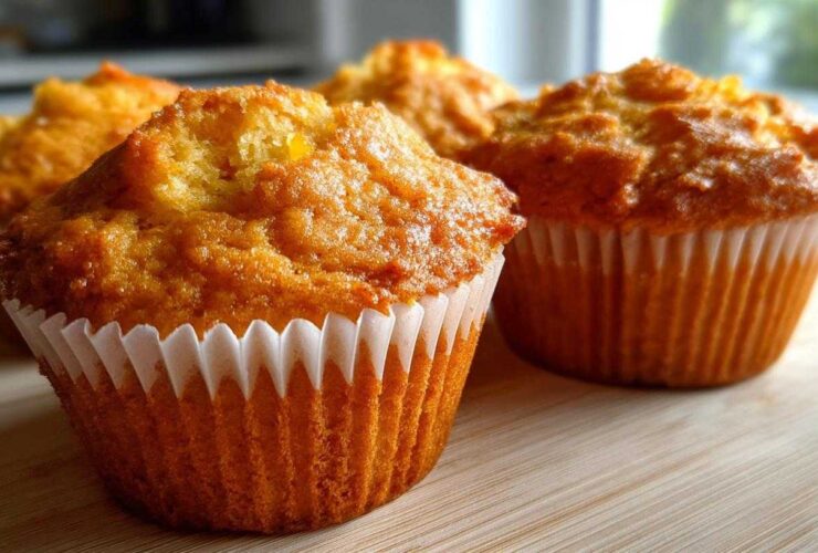 Buttery Maple Cornbread Muffins