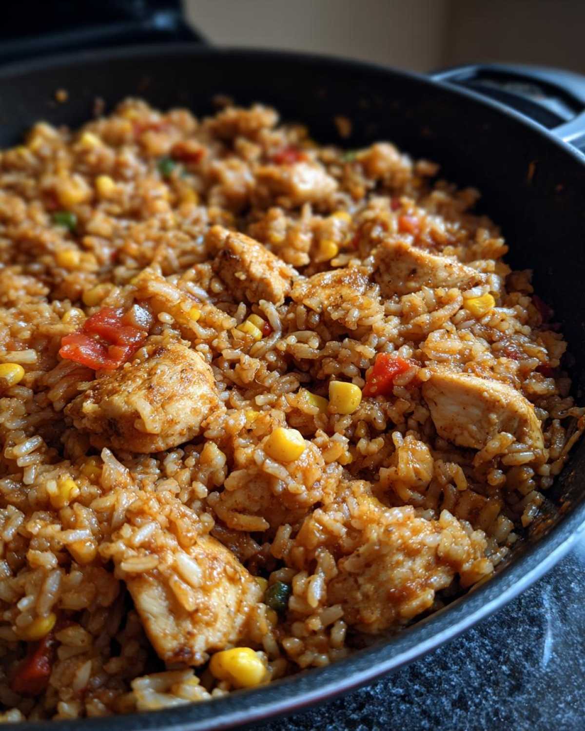 Cajun Chicken and Rice Skillet - detail 1