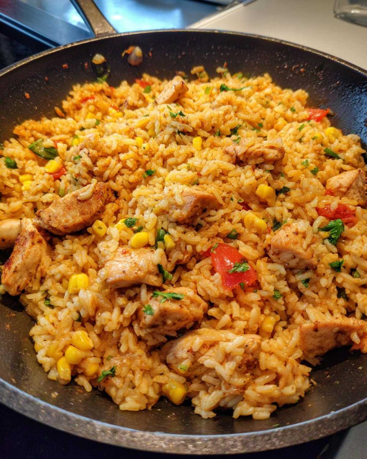 Cajun Chicken and Rice Skillet - detail 2