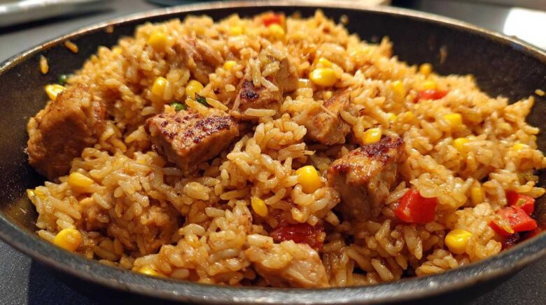 Cajun Chicken and Rice Skillet