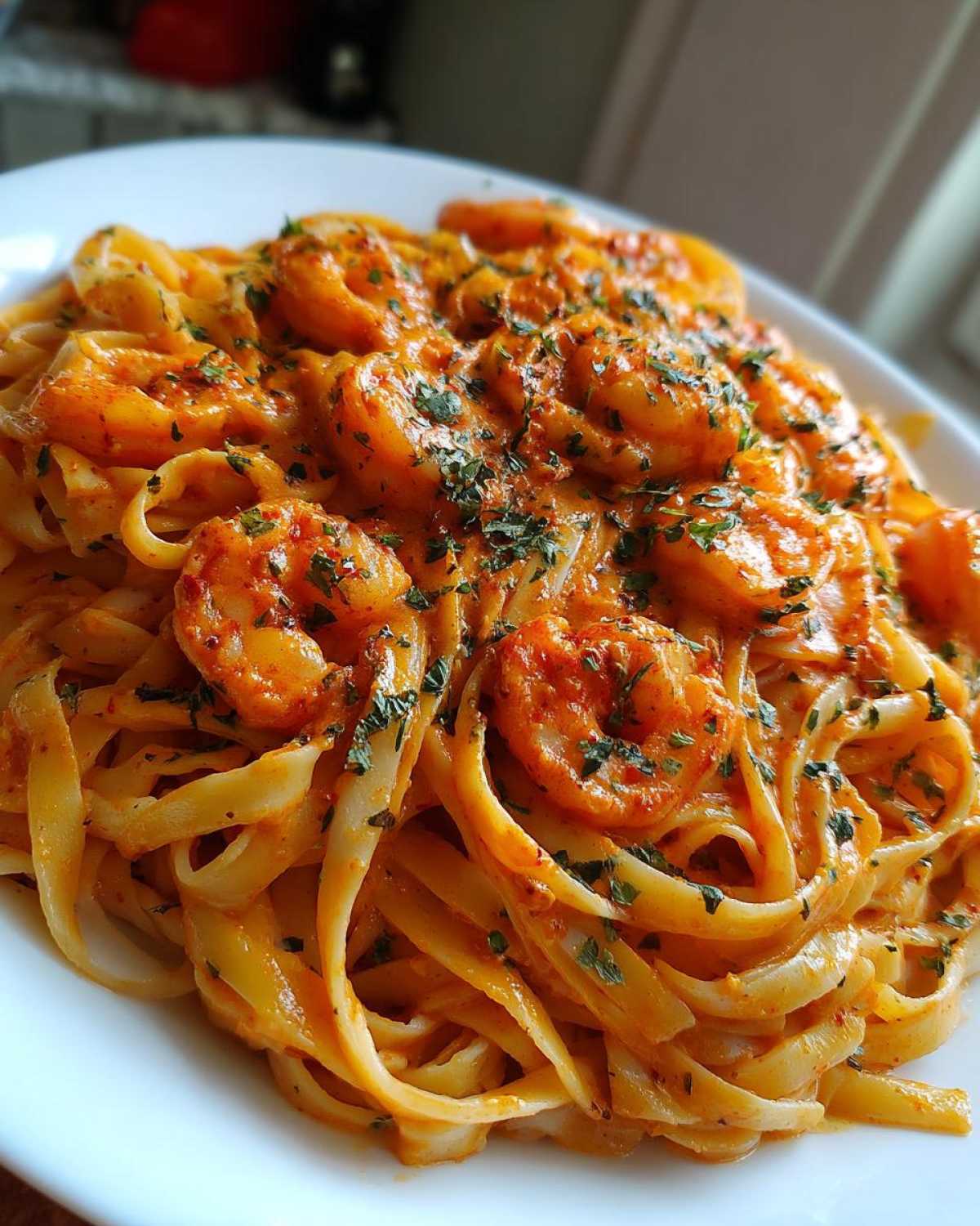 Cajun Shrimp Pasta - detail 2