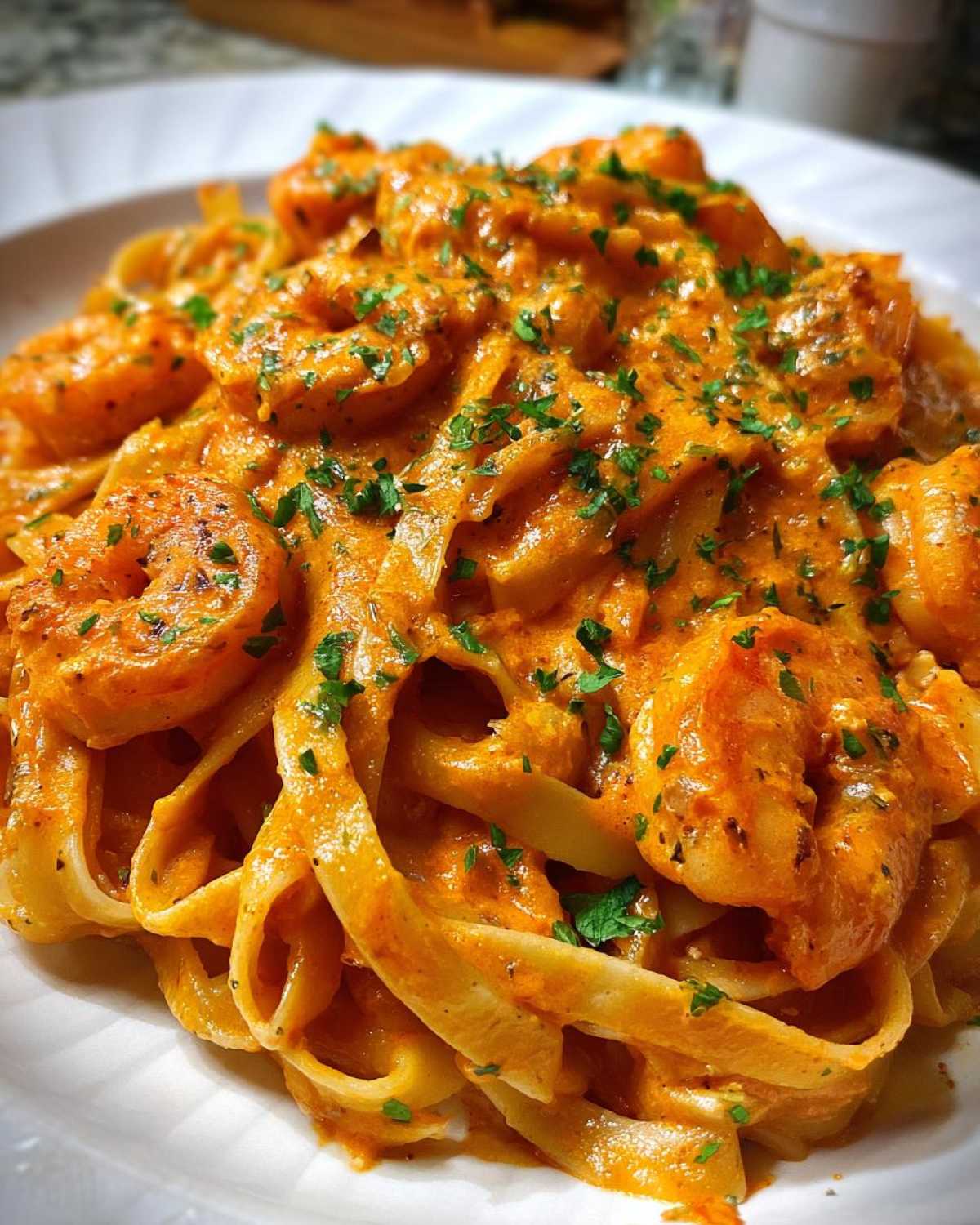 Cajun Shrimp Pasta - detail 3