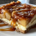 Caramel Apple Cheesecake Bars